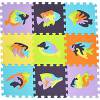 Коврик-пазл " мозаика с рыбками"