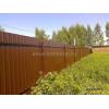 Забор из профнастила