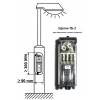 Вводной щиток тб-2 для подключения кабелей в опорах освещени