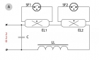Параллельное подключение люминесцентных ламп