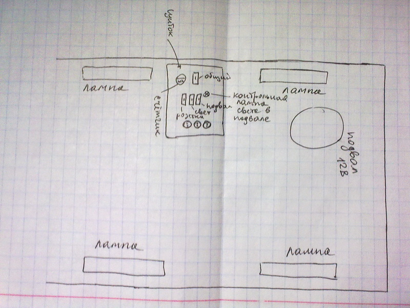 Электропроводка в гараже. - 14022010454.jpg