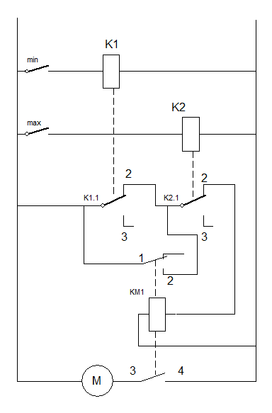 Работа насоса в автоматическом режиме. - насос.GIF