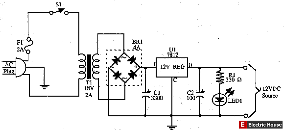 Как сделать 12 вольтовую сеть в доме - 12v.gif