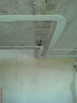 Электромонтаж в квартире - разводка по потолку - Потолок 3.jpg