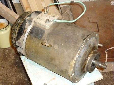 Как подключить двигатель от погрузчика 42В, 3кВт к сети - P1010341.JPG