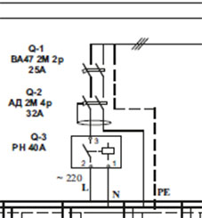 Обозначение на чертеже реле контроля напряжения УЗМ-51М - Rele U.jpg
