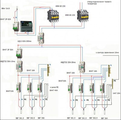 Горожу автоматику..... - Схема с автоматикой.JPG