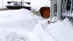 Вот это сугроб! - DSC00410