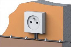 Как самому установить новую розетку или выключатель - otkrytyj-montazh.jpg