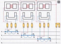 Подключения транс. тока по схеме - scheme-current-transformer