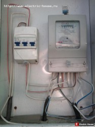 Основной щит: автомат, счетчик - IMG_20131029_141725