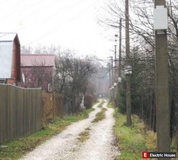 Электросчетчик на столбе с саду - ustanovka_schetchika_na_ulice_2.jpg