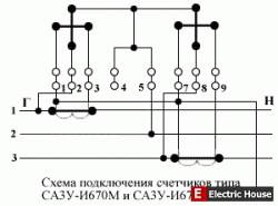 СА3У-И670 3х380в 3х5А нужна схема подключения. - CA2