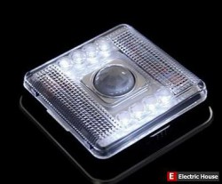 Светильник с датчиком движения и освещённости на батарейках - Свет