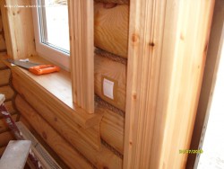 Внутренняя проводка в оцилиндрованном бревне. Чем чревато  - S7300234.JPG