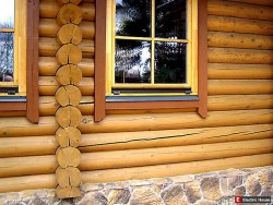 Внутренняя проводка в оцилиндрованном бревне. Чем чревато  - foto2.jpg